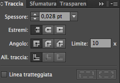 Impostazioni taglio laser