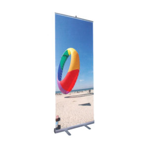 Rollup monofacciale da 85 cm per interni.