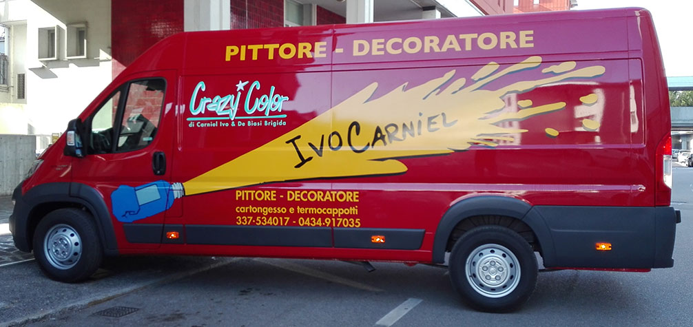 Decorazione automezzi, Furgone aziendale