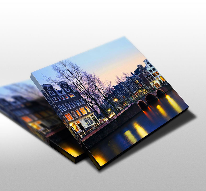 Stampa fotoquadri su tela in Canvas
