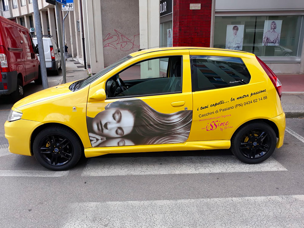 Decorazione auto aziendale